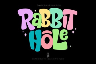Rabbit Hole Font: a Typeface for Creative Coding
