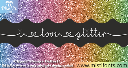Glitter Fonts: a Creative Guide & Ideas